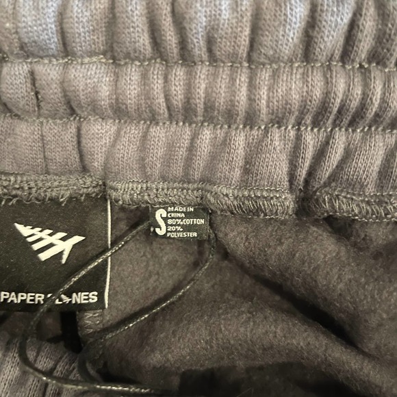 Paper Planes Men's Asphalt Straight Leg Fleece Dream Lab Sweatpants - Small - Picture 11 of 11